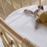 CuddleCo Aria Wave Crib  - Rattan