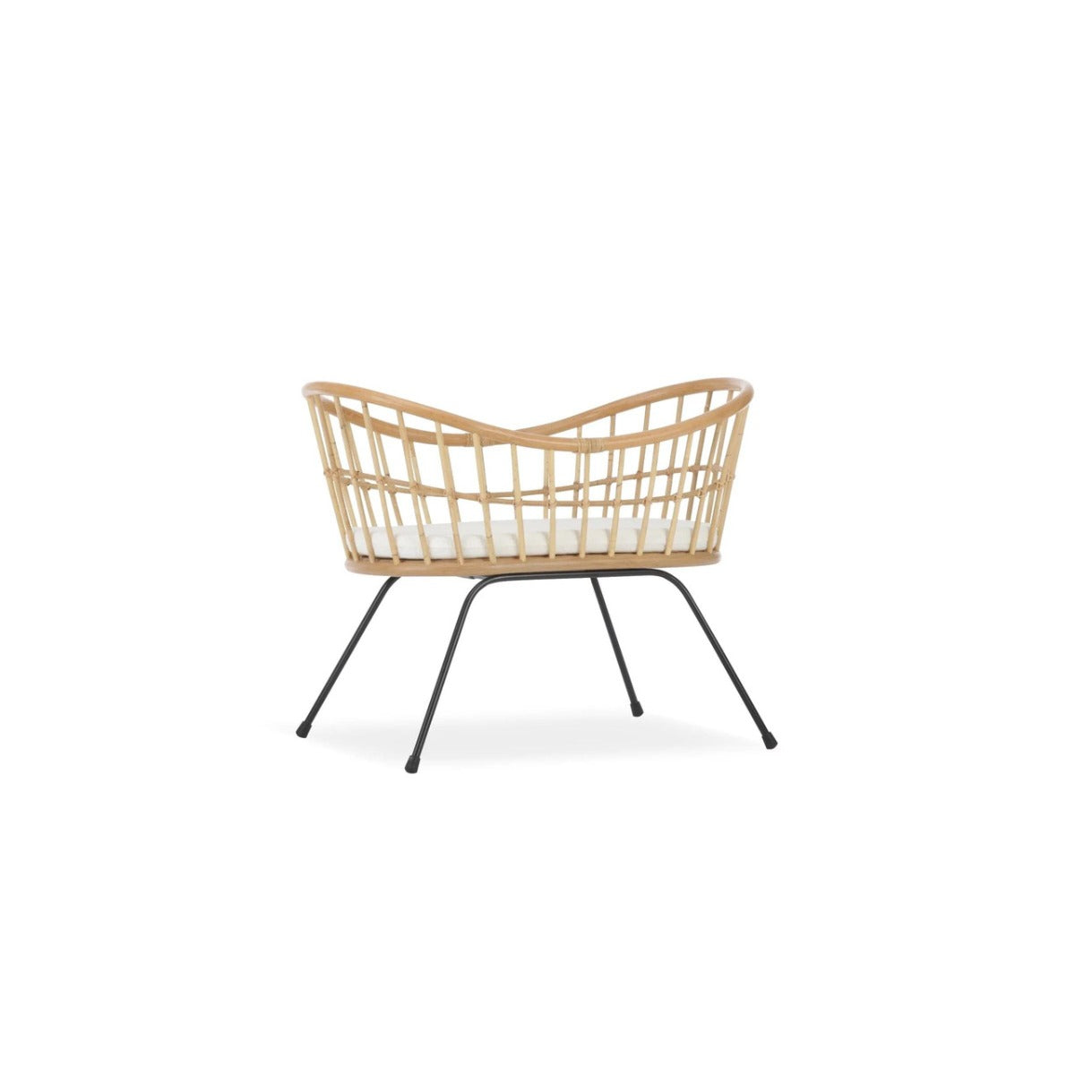 CuddleCo Aria Wave Crib  - Rattan
