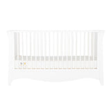 CuddleCo Clara 2 Piece Nursery Furniture Set (Cot Bed & Dresser) - White
