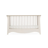 CuddleCo Clara 3 Piece Nursery Furniture Set (Cot Bed, Dresser & Wardrobe) - Cashmere and Ash
