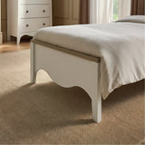 CuddleCo Clara Single Bed - White and Ash