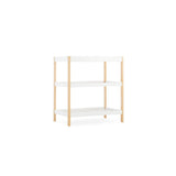 CuddleCo Nola 3 Piece Nursery Furniture Set - White and Natural