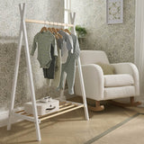 CuddleCo Nola 3 Piece Nursery Furniture Set - White and Natural