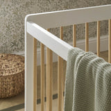 CuddleCo Nola 3 Piece Nursery Furniture Set - White and Natural