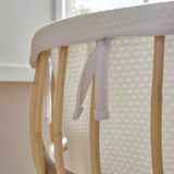 CuddleCo Aria 3 Piece Set With Crib, Changer & Clothes Rail - Rattan
