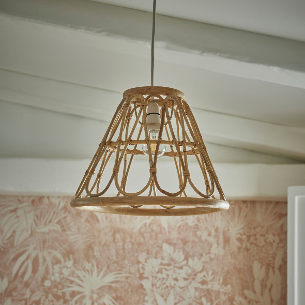 CuddleCo Aria Lampshade  - Rattan