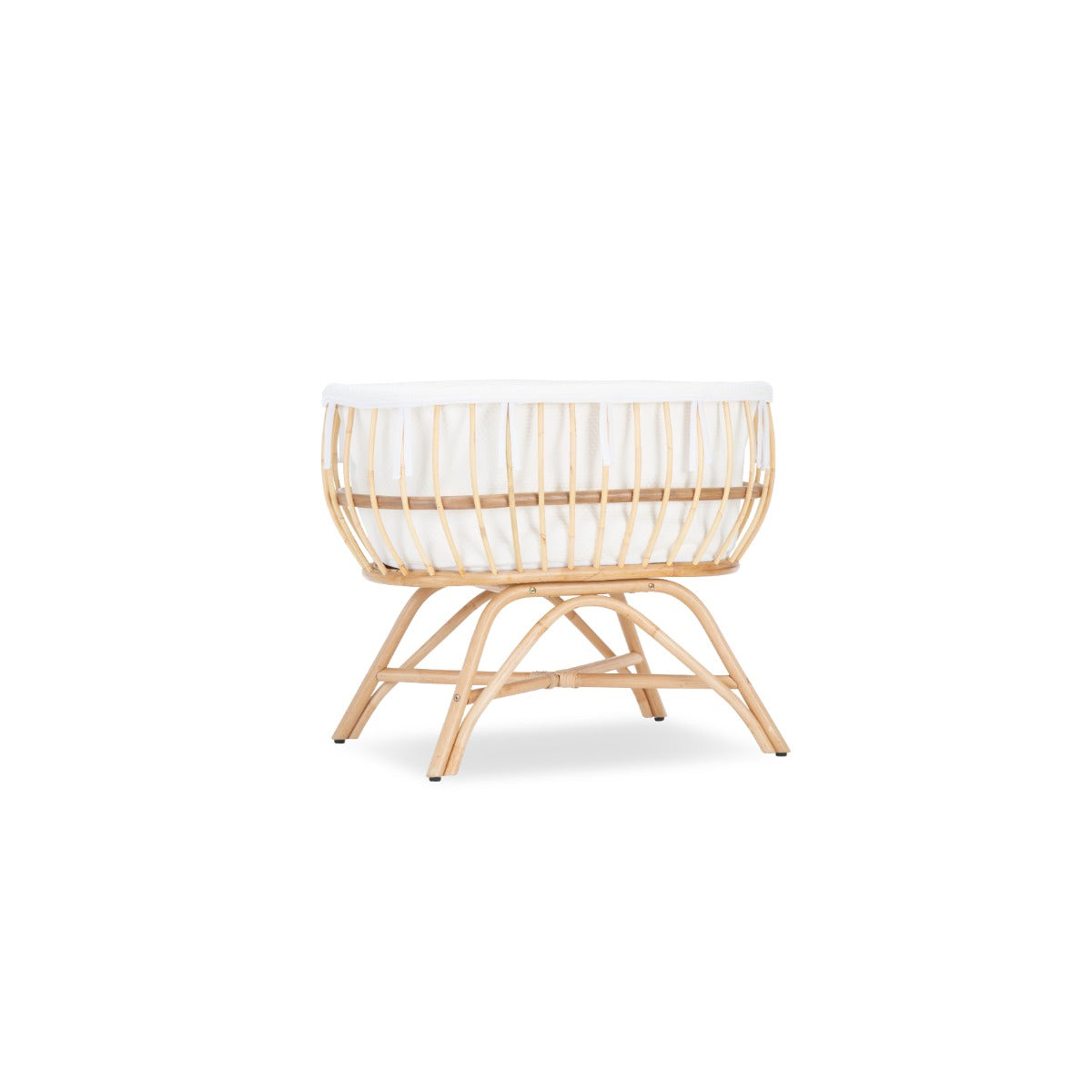CuddleCo Aria Complete 7 Piece Nursery Furniture Set - Rattan