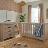 CuddleCo Isla 2 Piece Nursery Furniture Set – Ash