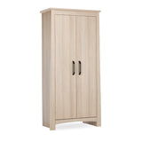 CuddleCo Isla 2 Door Nursery Wardrobe – Ash