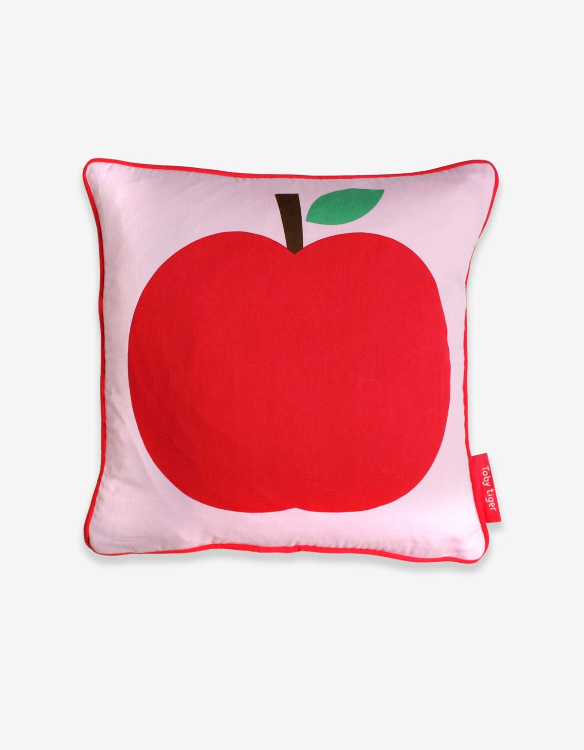 Toby Tiger Pink Apple Cushion Cover