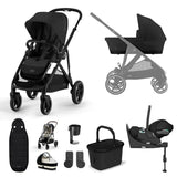 Cybex Gazelle S Cloud T Luxury Bundle - Moon Black