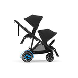 Cybex e-Gazelle S Double Pushchair - Chocolate Brown