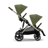Cybex Gazelle S Twin Pushchair- Moss Green