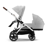 Cybex Gazelle S Double Pushchair- Lava Grey