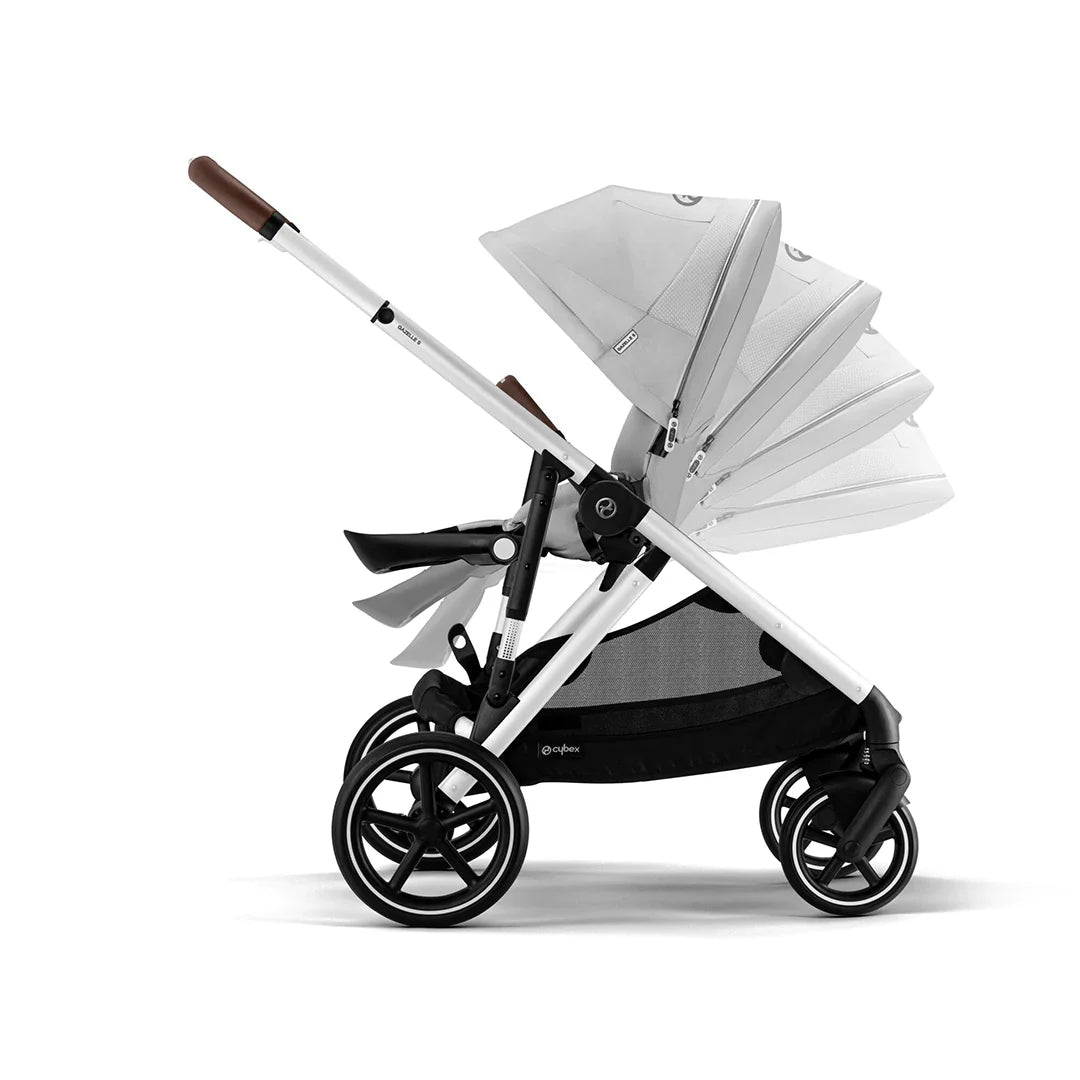 Cybex Gazelle S Twin Pushchair- Lava Grey