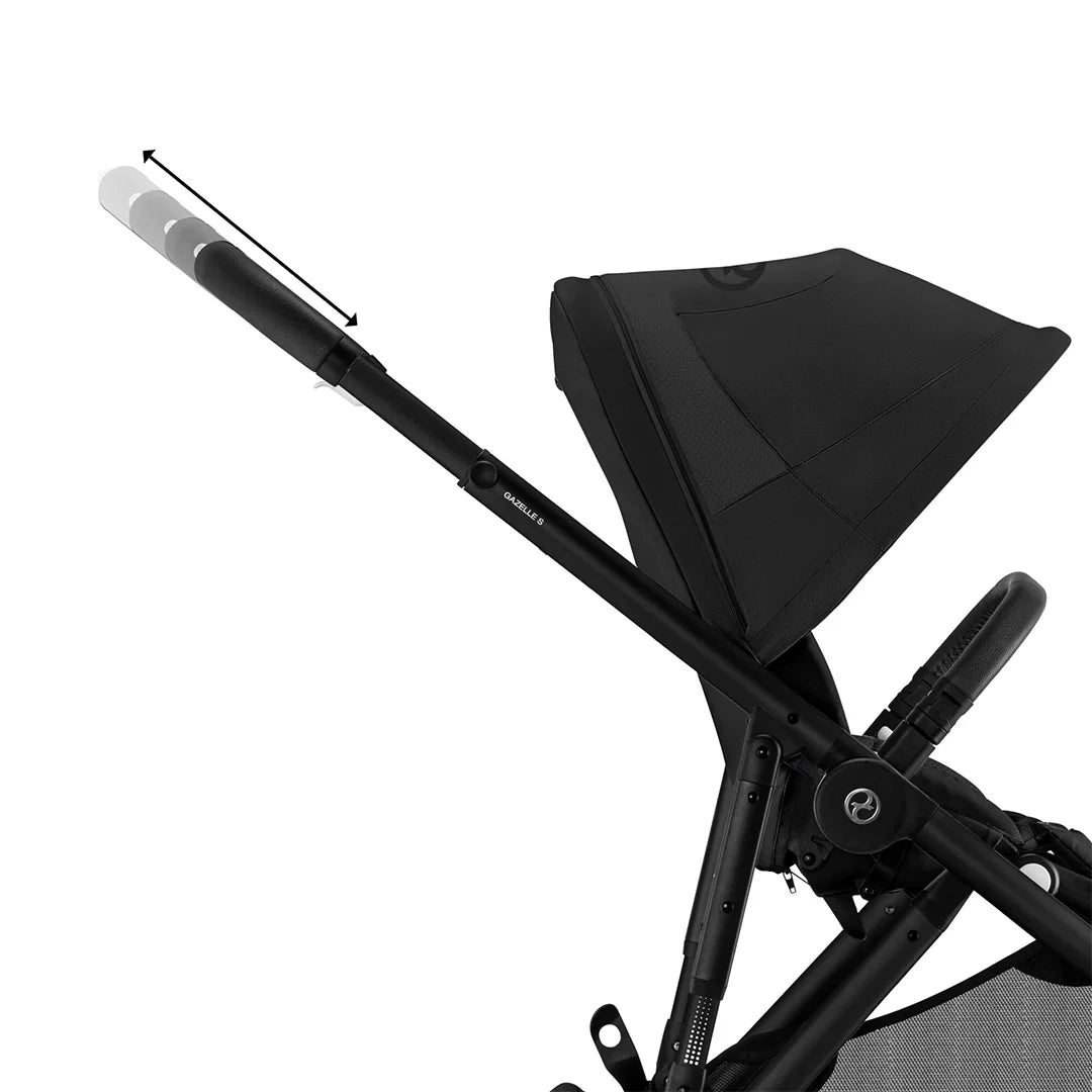 Cybex Gazelle S Comfort Bundle - Moon Black