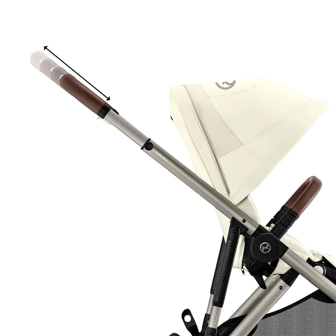 Cybex Gazelle S Essential Bundle - Seashell Beige
