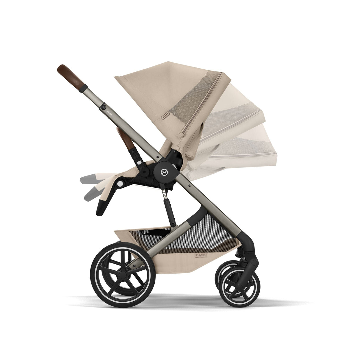 Cybex Balios + Fold Cot Accessory Bundle - Almond Beige