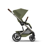 Cybex Balios + Fold Cot Travel System Bundle - Moss Green