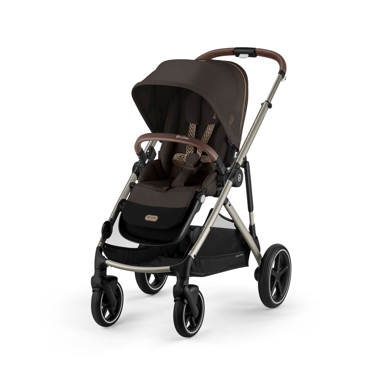 Cybex Gazelle S Essential Bundle - Chocolate Brown