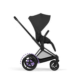 Cybex e-Priam Comfort Set  (Pushchair & Carrycot) - Sepia Black with Matt Black Frame