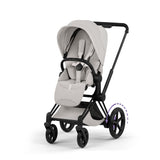 Cybex ePriam Style Pushchair - City Grey with Matt Black Frame