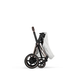 Cybex ePriam Style Pushchair - Off White with Rose Gold Frame