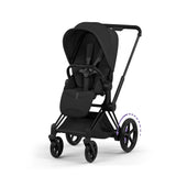 Cybex ePriam Style Pushchair - Sepia Black with Matt Black Frame