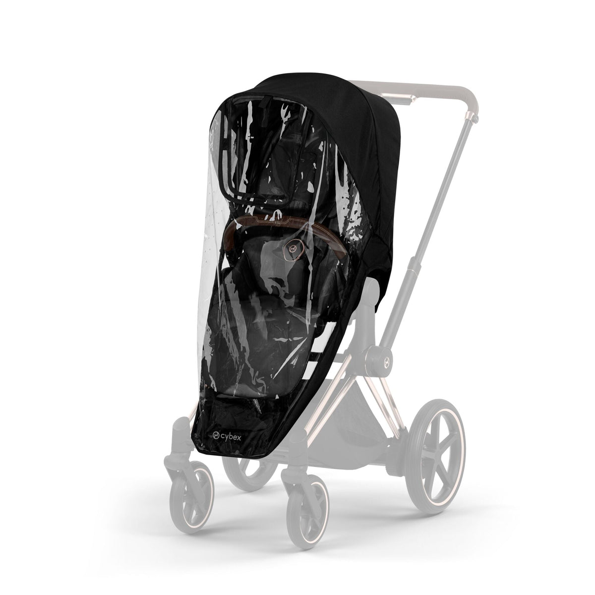 Cybex ePriam Style Pushchair - Sepia Black with Matt Black Frame
