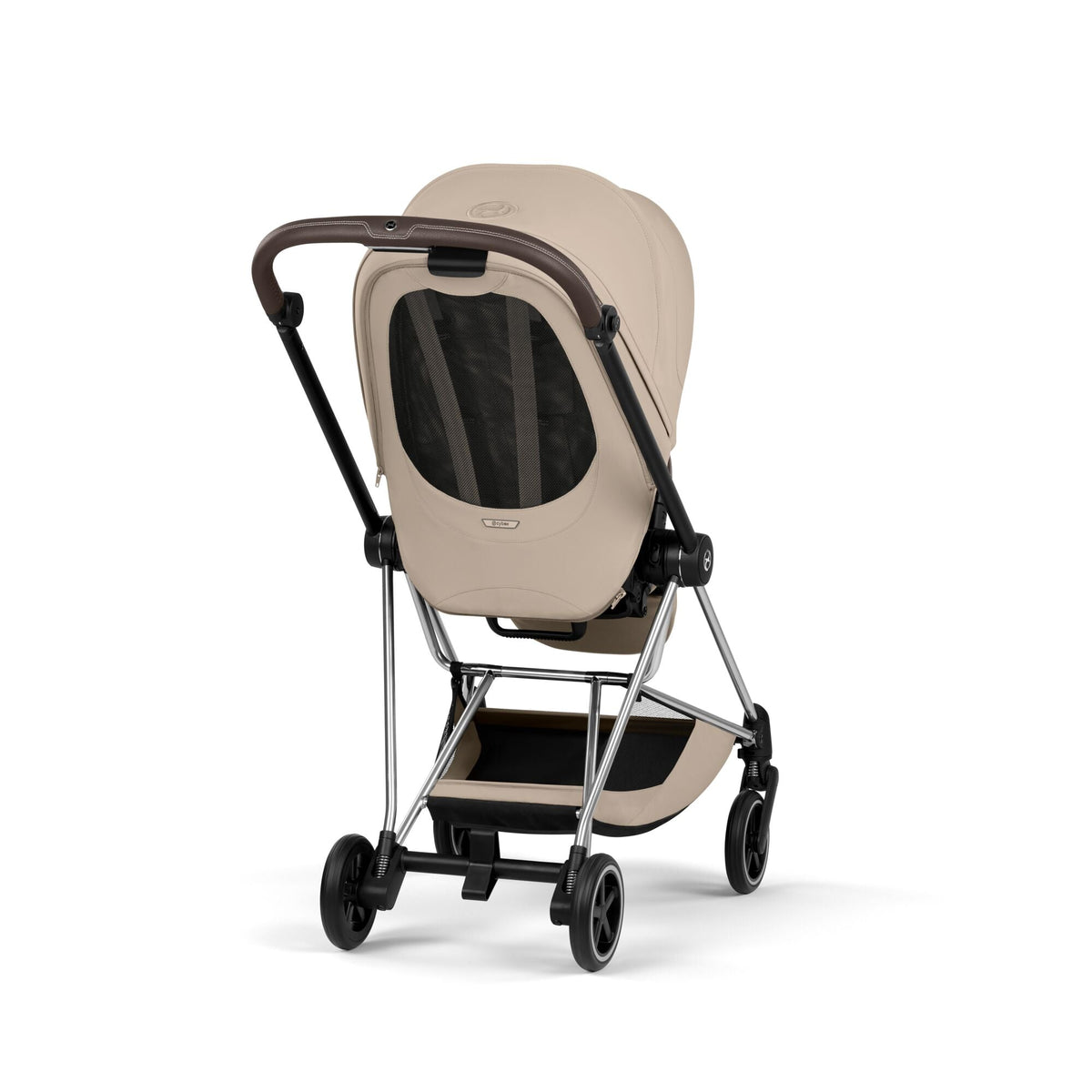 Cybex Mios Style Pushchair - Cozy Beige with Chrome Brown Frame