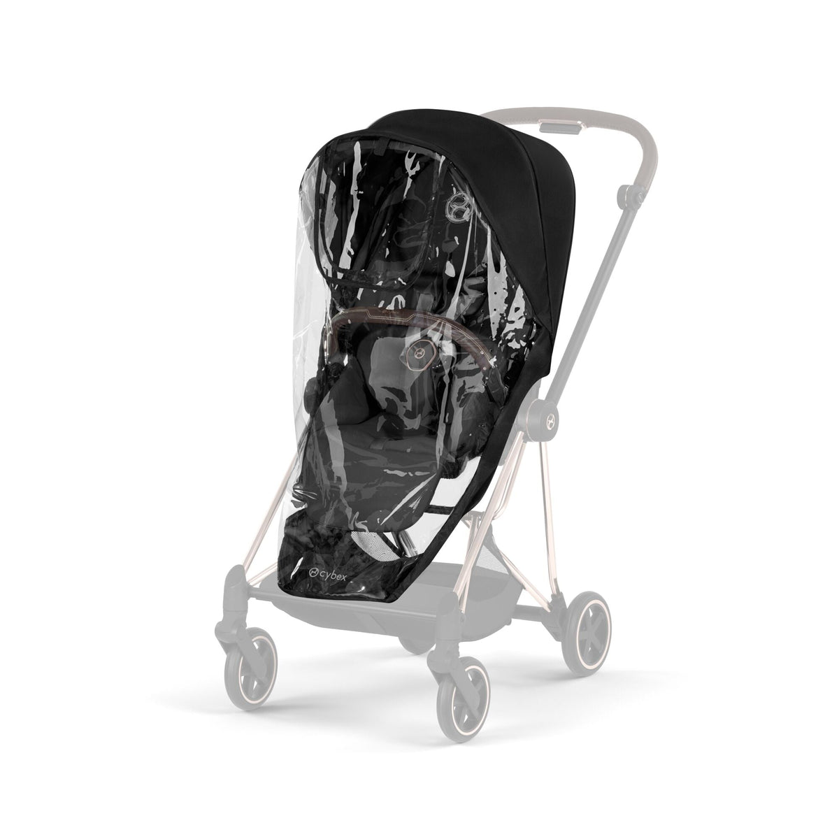 Cybex MIOS Comfort Set (Pushchair & Carrycot) -  Coconut Brown with Matt Black Frame