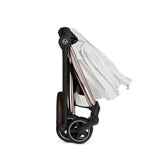 Cybex Mios Fold Cot Travel System Bundle - Style Off White & Chrome Brown Frame