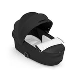 Cybex COYA Fold Cot Travel System Bundle - Style Sepia Black & Chrome Brown Frame