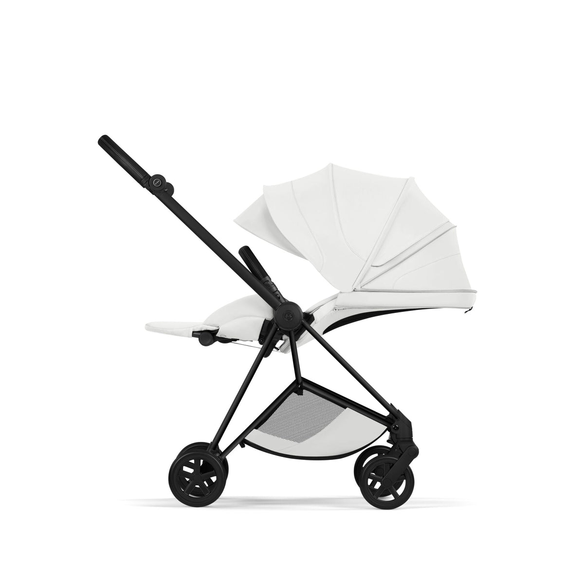Cybex Mios Style Pushchair - Off White with Matt Black Frame