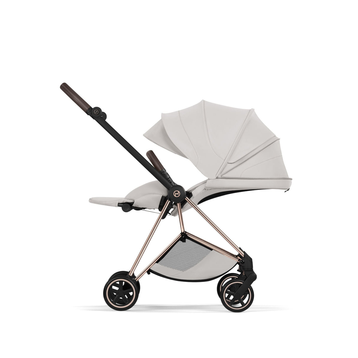 Cybex Mios Style Pushchair - City Grey with Rose Gold Frame