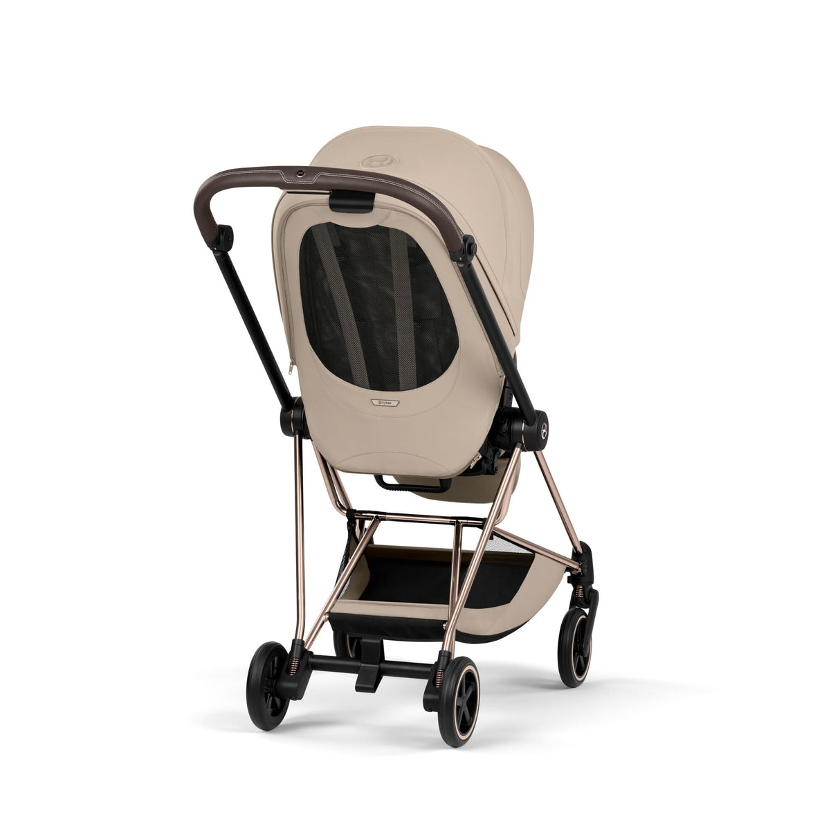 Cybex Mios Style Pushchair - Cozy Beige with Rose Gold Frame