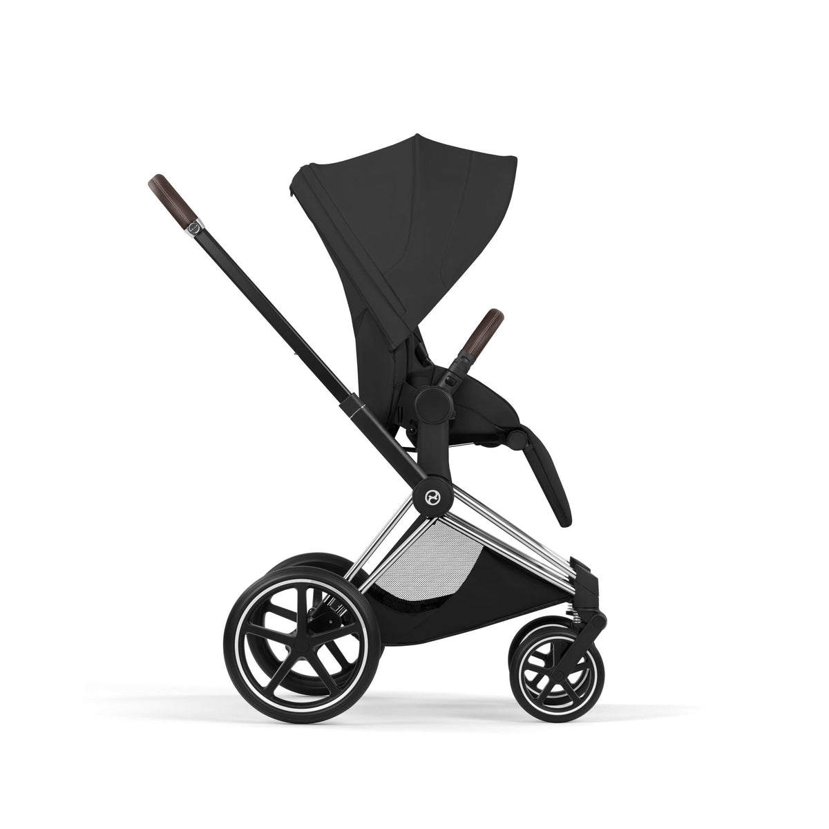 Cybex Priam Style Pushchair - Sepia Black with Chrome Brown Frame