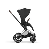 Cybex Priam Style Pushchair - Sepia Black with Chrome Brown Frame