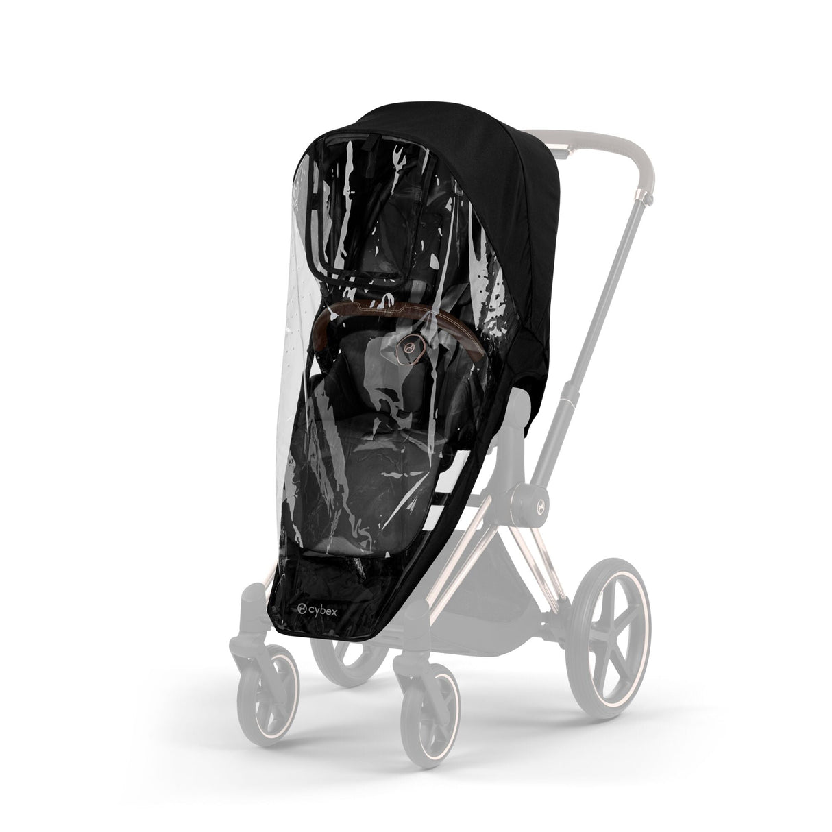Cybex PRIAM Fold Cot Ultimate Travel System Bundle - Comfort Coconut Brown & Matt Black Frame