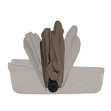 Cybex PRIAM Fold Cot Ultimate Travel System Bundle - Comfort Coconut Brown & Matt Black Frame