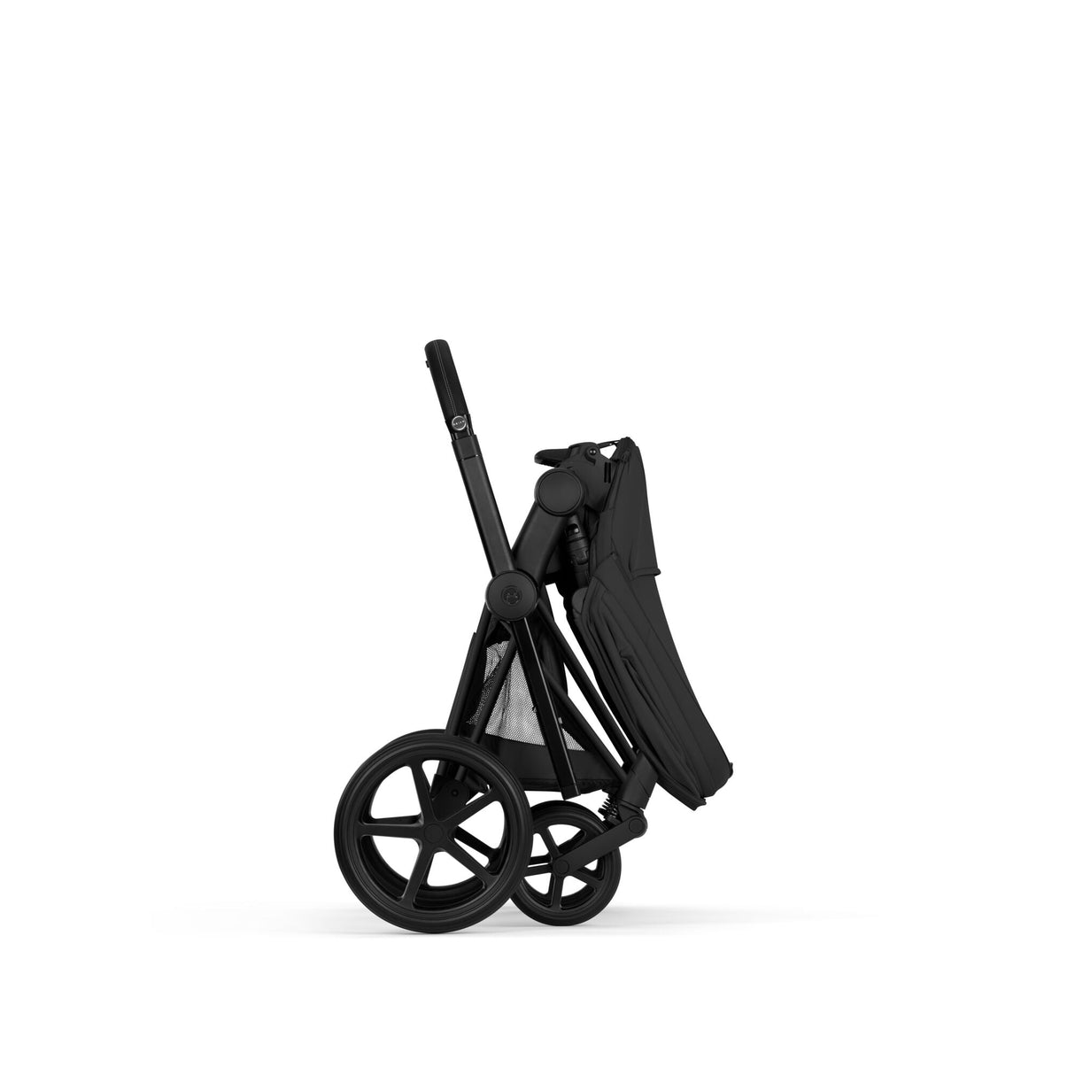 Cybex Priam Comfort Set  (Pushchair & Carrycot) - Sepia Black with Matt Black Frame