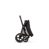 Cybex Priam Comfort Set  (Pushchair & Carrycot) - Sepia Black with Rose Gold Frame