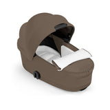Cybex PRIAM Fold Cot Ultimate Travel System Bundle - Style Coconut Brown & Chrome Brown Frame