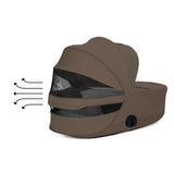 Cybex PRIAM Style Foldable Carrycot - Coconut Brown
