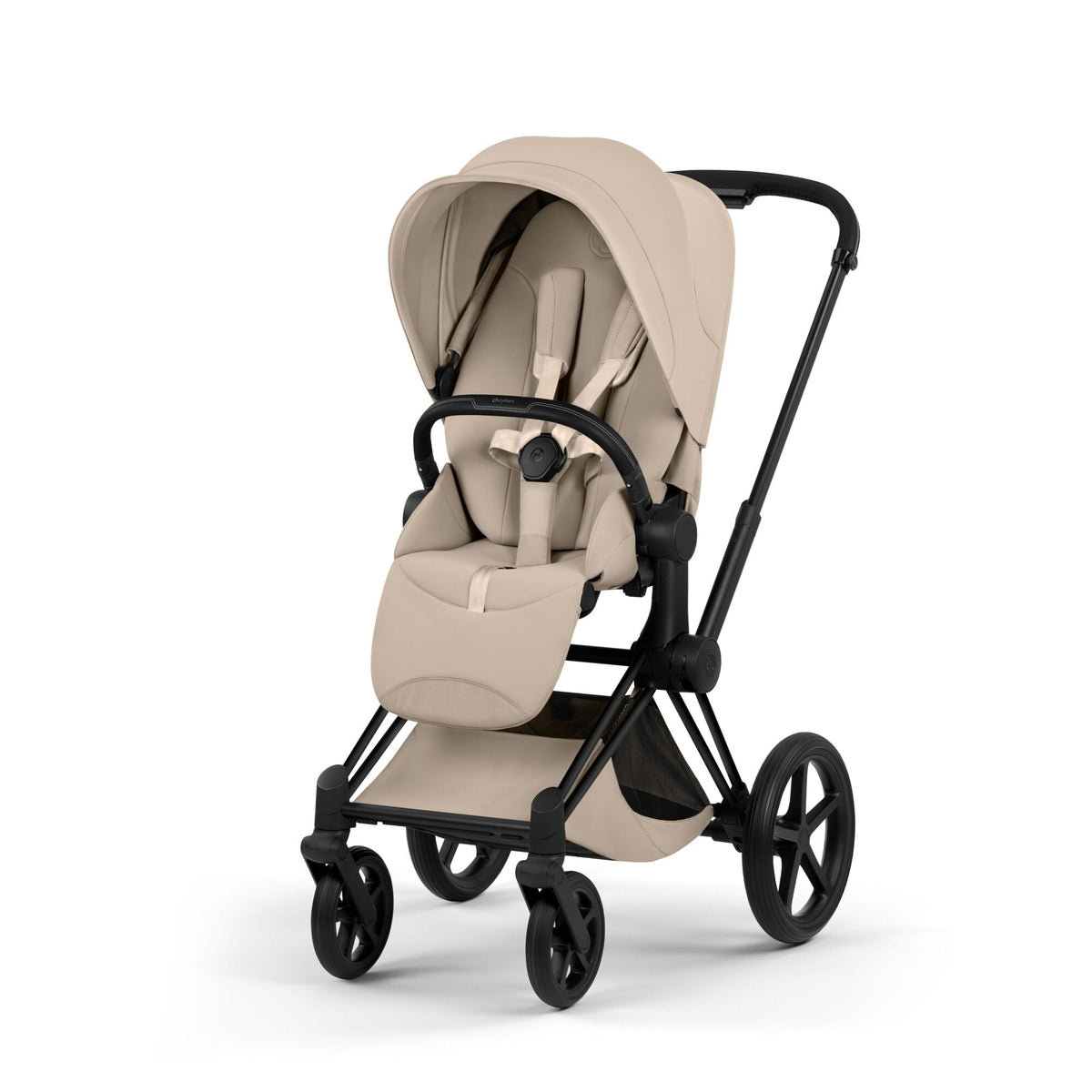 Cybex Priam Style Pushchair - Cozy Beige with Matt Black Frame