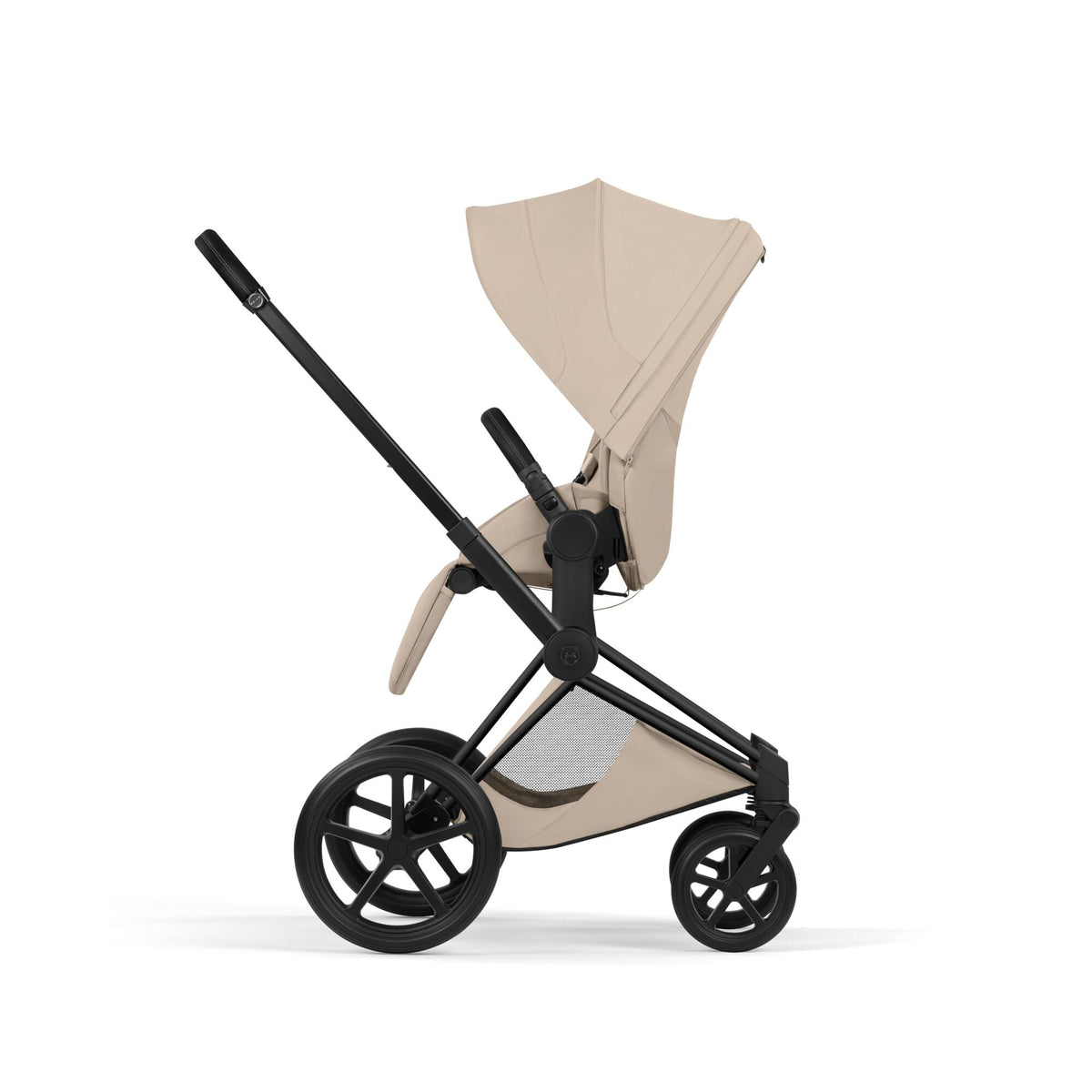 Cybex Priam Style Pushchair - Cozy Beige with Matt Black Frame