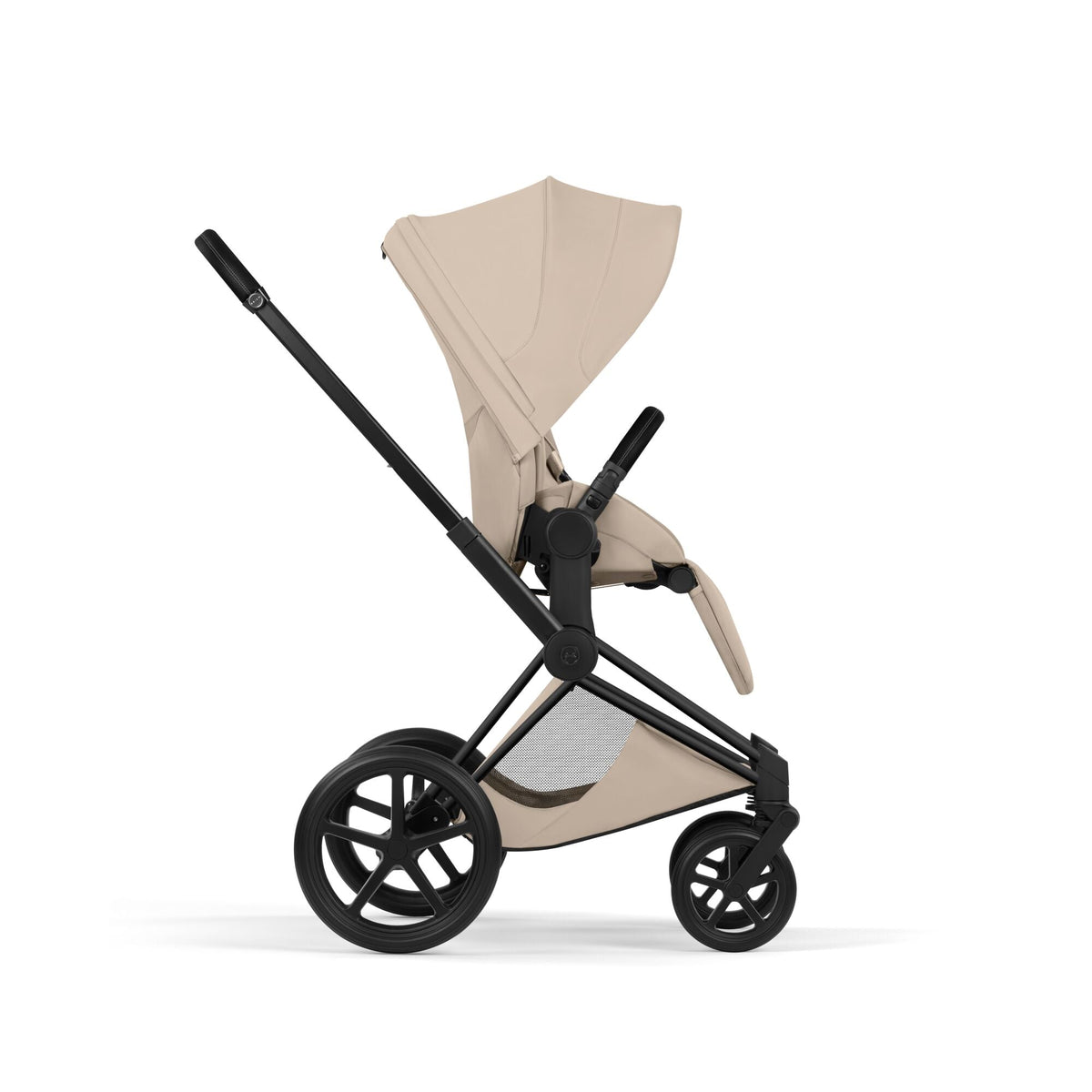Cybex Priam Style Pushchair - Cozy Beige with Matt Black Frame