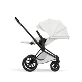 Cybex Priam Style Pushchair - Off White with Matt Black Frame