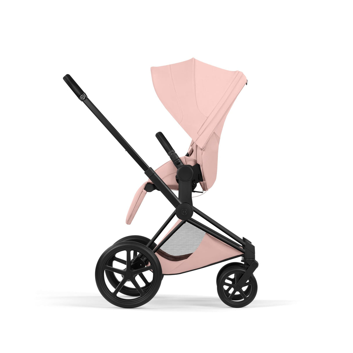 Cybex Priam Style Pushchair - Peach Pink with Matt Black Frame
