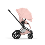 Cybex Priam Style Pushchair - Peach Pink with Matt Black Frame